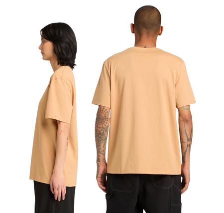 Timberland Print Stack Logo Short Sleeve Tee Erkek T-Shirt