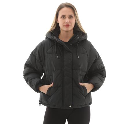 Timberland Recycled Down Puffer Jacket Kadın Mont Siyah Timberland Recycled Down Puffer Jacket Kadın Mont Siyah