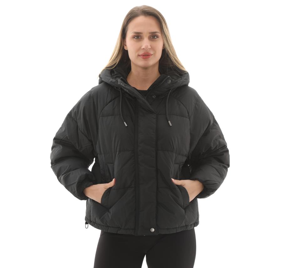 Timberland Recycled Down Puffer Jacket Kadın Mont Siyah Timberland Recycled Down Puffer Jacket Kadın Mont Siyah