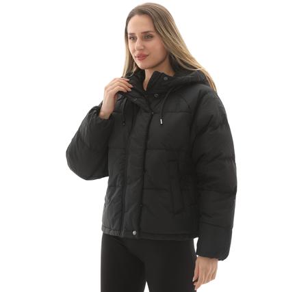 Timberland Recycled Down Puffer Jacket Kadın Mont Siyah