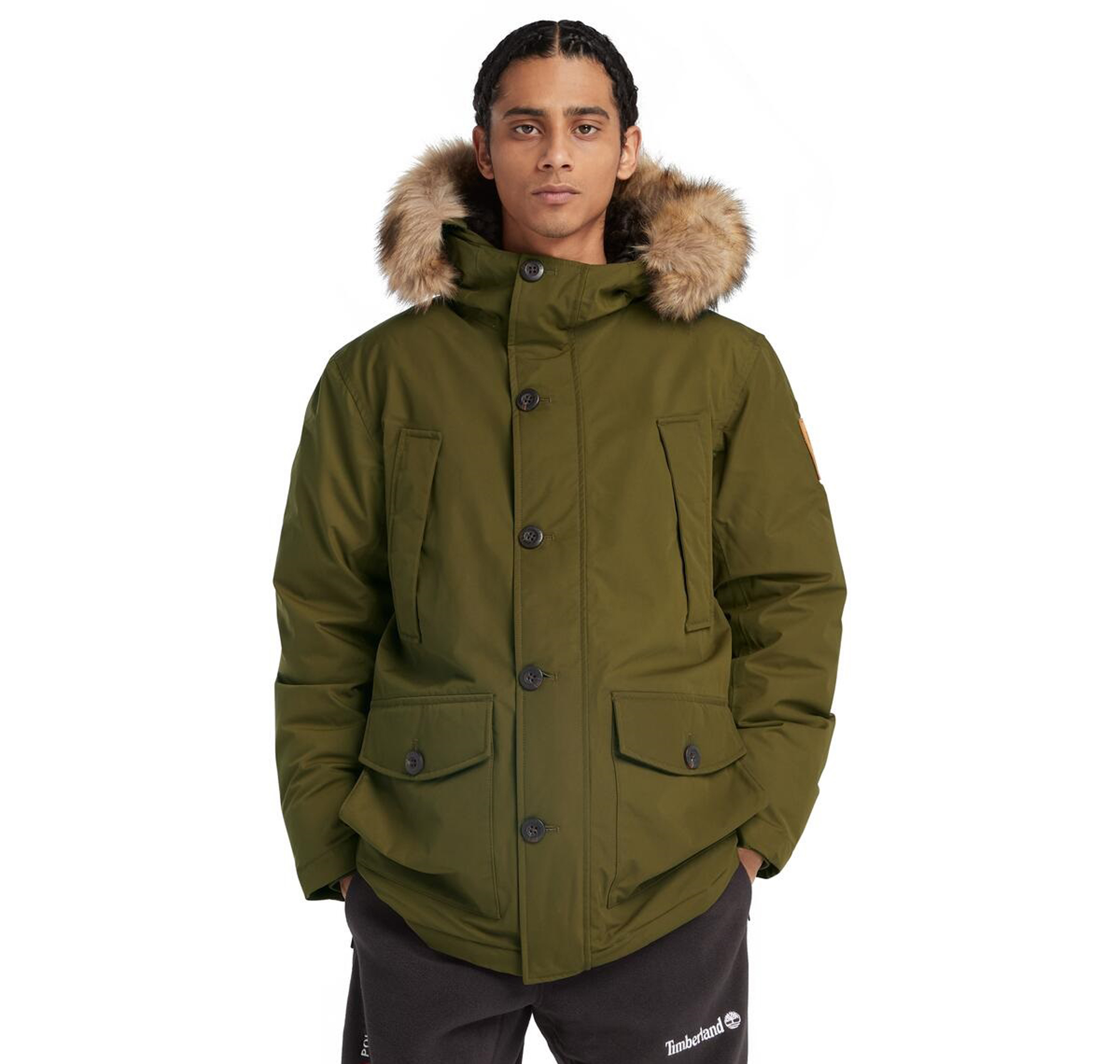 Мужская куртка Timberland Scar Ridge Waterproof Parka Haki