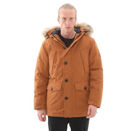 Timberland Scar Ridge Waterproof Parka Erkek Mont Kahve