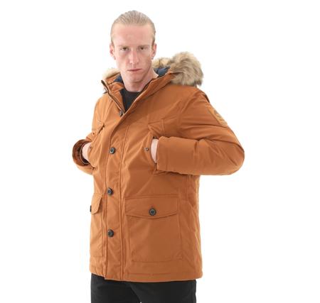 Timberland Scar Ridge Waterproof Parka Erkek Mont Kahve