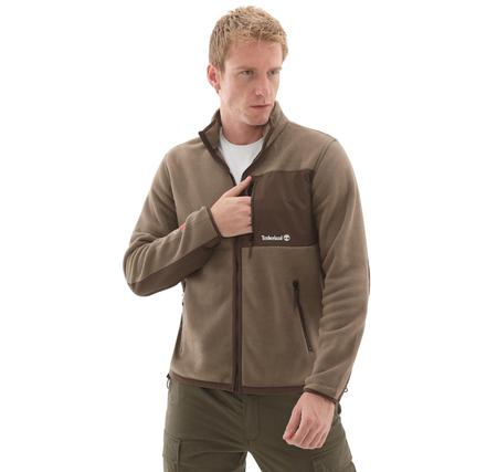 Timberland Sherburne Polartec 200 Mıx Medıa Full Zı Erkek Ceket Kahve