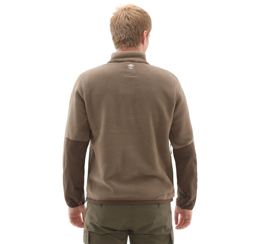 Timberland Sherburne Polartec 200 Mıx Medıa Full Zı Erkek Ceket Kahve Timberland Sherburne Polartec 200 Mıx Medıa Full Zı Erkek Ceket Kahve