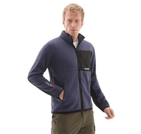 Timberland Sherburne Polartec 200 Mıx Medıa Full Zı Erkek Ceket Lacivert