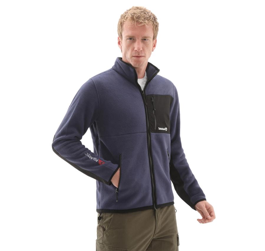Timberland Sherburne Polartec 200 Mıx Medıa Full Zı Erkek Ceket Lacivert Timberland Sherburne Polartec 200 Mıx Medıa Full Zı Erkek Ceket Lacivert