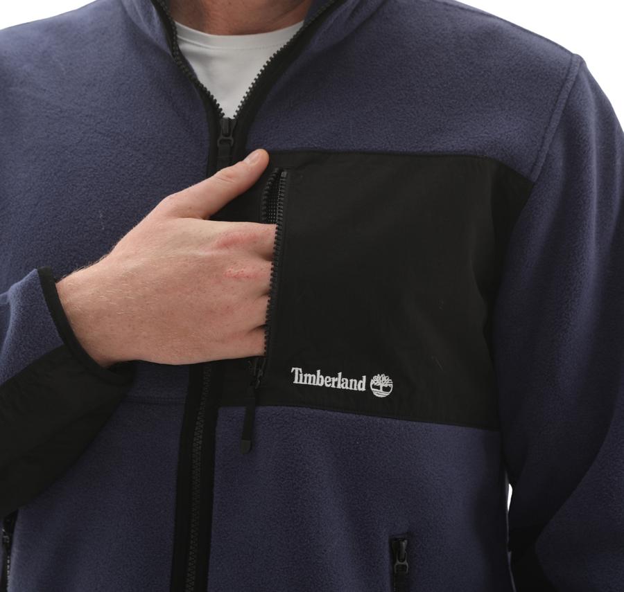Timberland Sherburne Polartec 200 Mıx Medıa Full Zı Erkek Ceket Lacivert Timberland Sherburne Polartec 200 Mıx Medıa Full Zı Erkek Ceket Lacivert