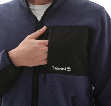 Timberland Sherburne Polartec 200 Mıx Medıa Full Zı Erkek Ceket Lacivert