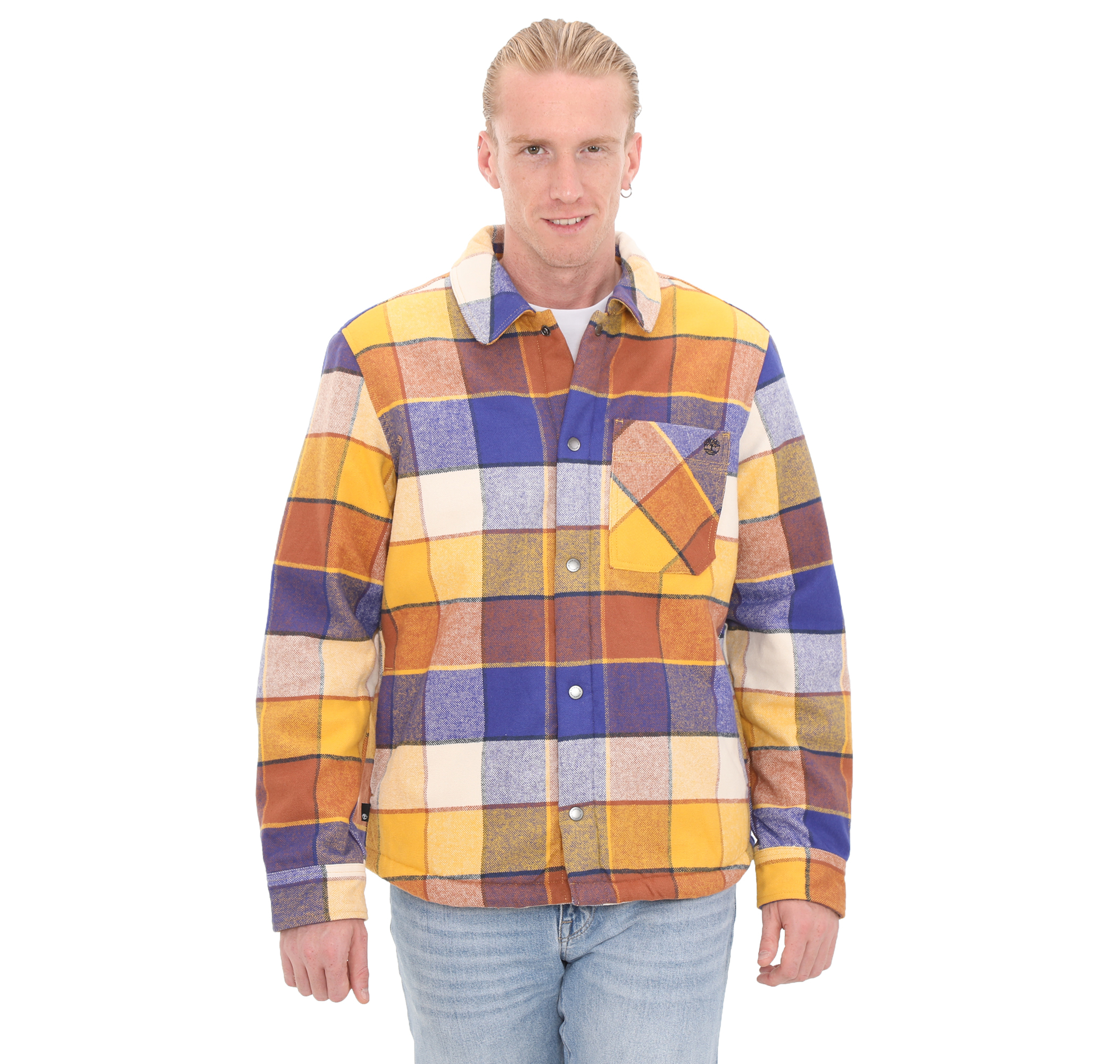 Мужская рубашка Timberland Sherpa Lined Overshirt Gömlek