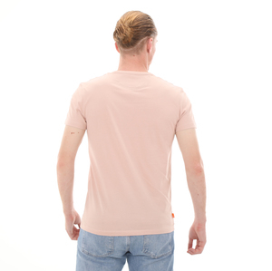 Timberland Short Sleeve Tee Erkek T-Shirt Pembe