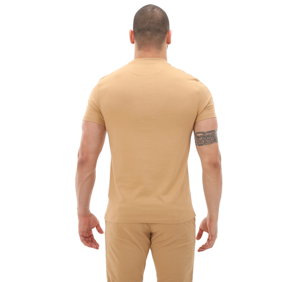 Timberland Short Sleeve Tee Erkek T-Shirt Krem Timberland Short Sleeve Tee Erkek T-Shirt Krem