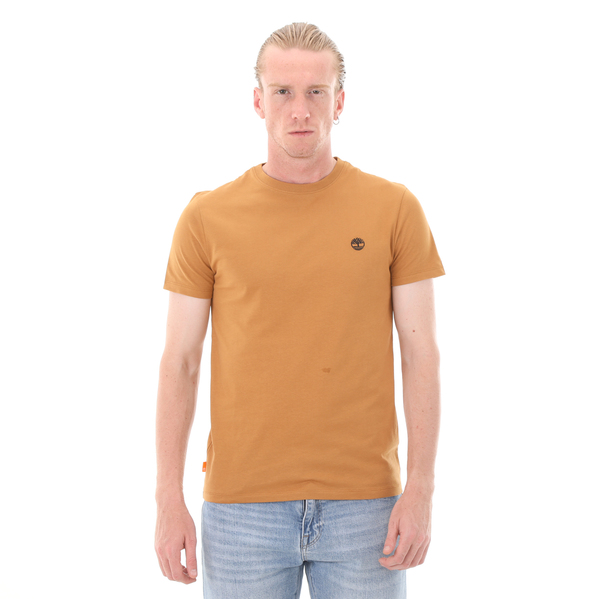Timberland Short Sleeve Tee Erkek T-Shirt Kahve Timberland Short Sleeve Tee Erkek T-Shirt Kahve