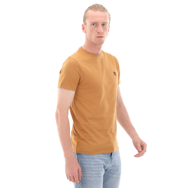 Timberland Short Sleeve Tee Erkek T-Shirt Kahve Timberland Short Sleeve Tee Erkek T-Shirt Kahve