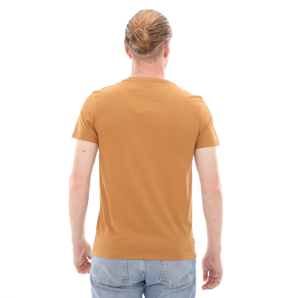 Timberland Short Sleeve Tee Erkek T-Shirt Kahve Timberland Short Sleeve Tee Erkek T-Shirt Kahve
