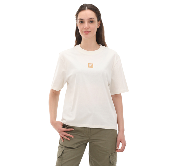 Timberland Short-Sleeve Tee Kadın T-Shirt Beyaz Timberland Short-Sleeve Tee Kadın T-Shirt Beyaz