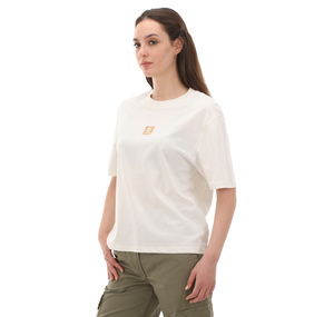 Timberland Short-Sleeve Tee Kadın T-Shirt Beyaz
