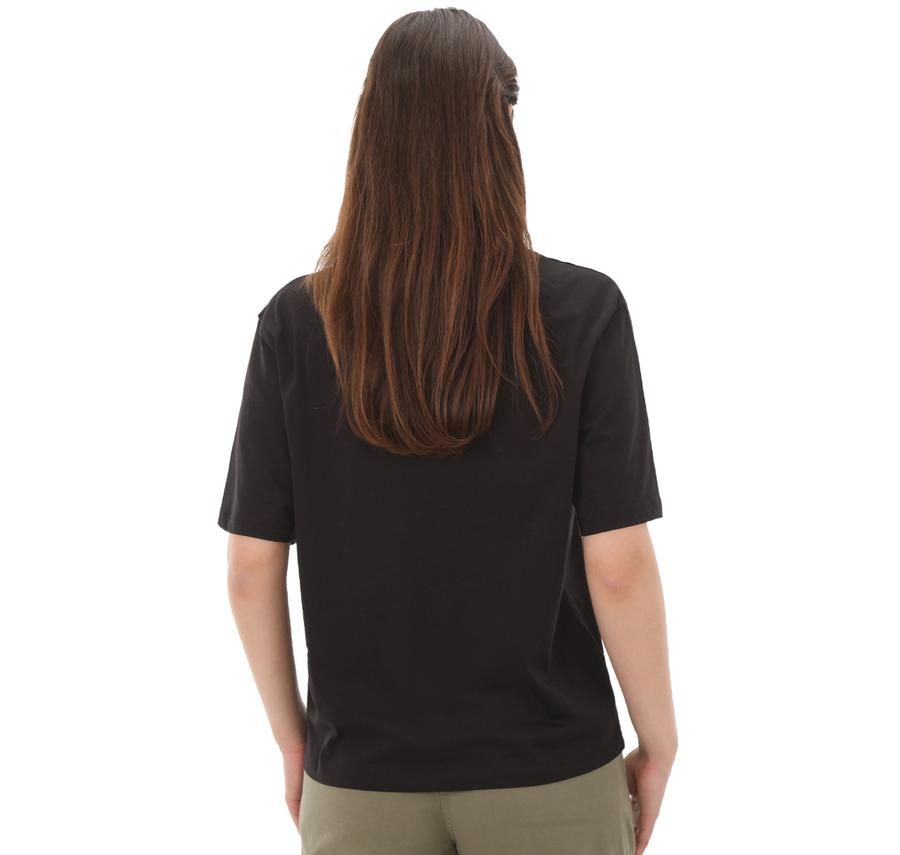 Timberland Short-Sleeve Tee Kadın T-Shirt Siyah Timberland Short-Sleeve Tee Kadın T-Shirt Siyah