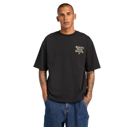Timberland Short Sleeve ''Timbs On My Feet'' Graphi Erkek T-Shirt Siyah Timberland Short Sleeve ''Timbs On My Feet'' Graphi Erkek T-Shirt Siyah