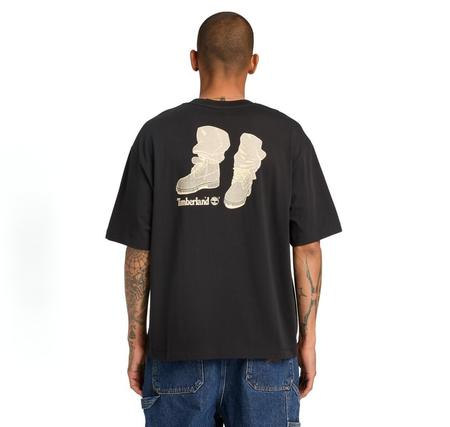 Timberland Short Sleeve ''Timbs On My Feet'' Graphi Erkek T-Shirt Siyah Timberland Short Sleeve ''Timbs On My Feet'' Graphi Erkek T-Shirt Siyah