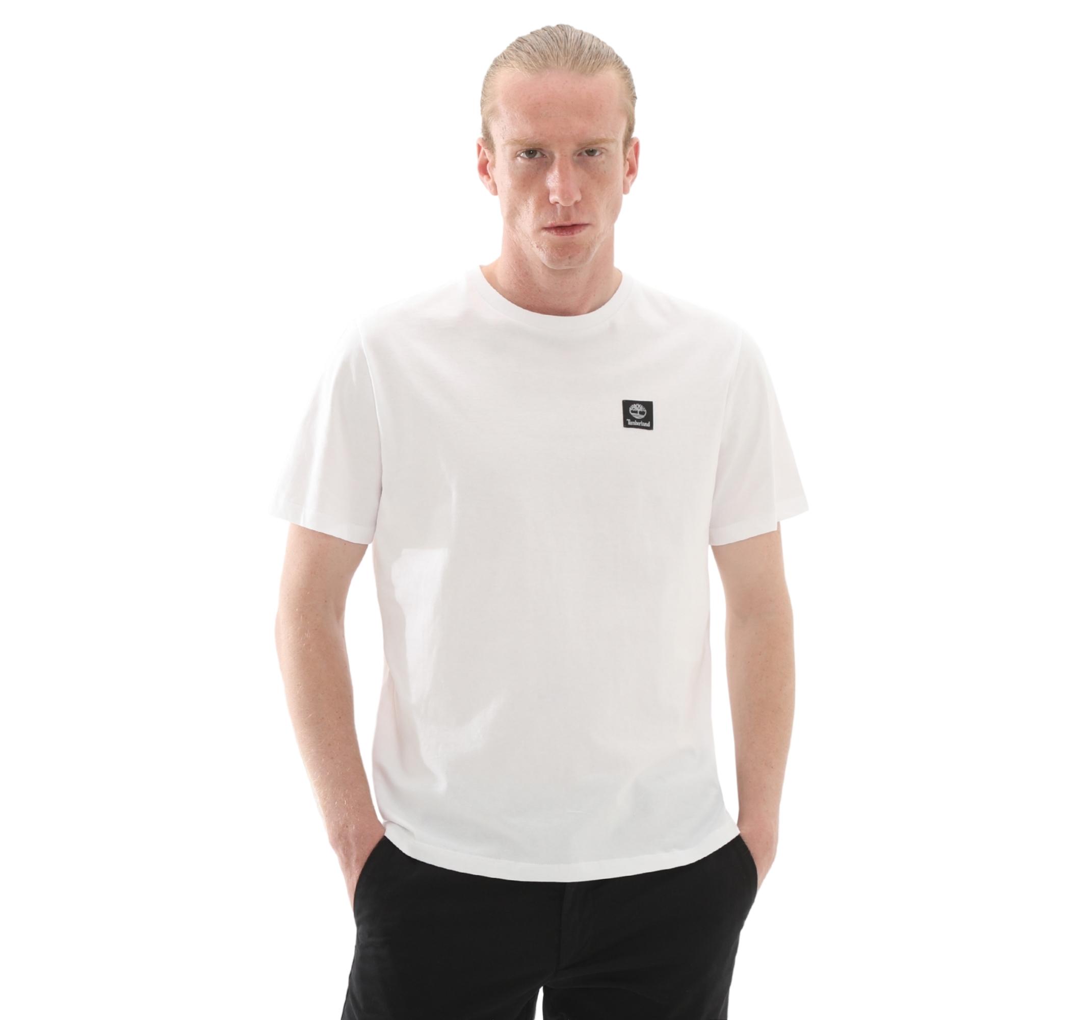 Мужская футболка Timberland Short Sleeve Woven Badge Tee