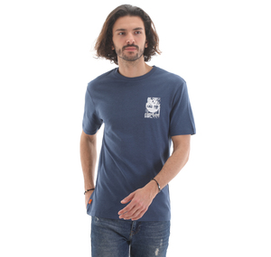 Timberland Ss Graphic Tee Erkek T-Shirt Lacivert 0