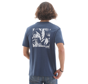 Timberland Ss Graphic Tee Erkek T-Shirt Lacivert 3