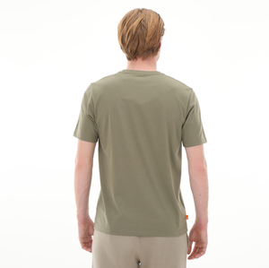 Timberland Ss Pockt Tee Erkek T-Shirt Haki 2