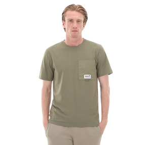 Timberland Ss Pockt Tee Erkek T-Shirt Haki