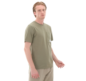 Timberland Ss Pockt Tee Erkek T-Shirt Haki