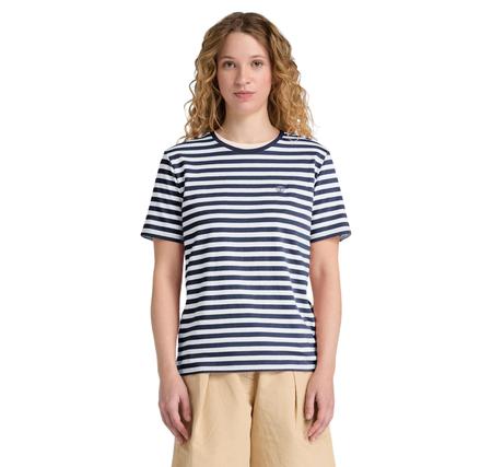 Timberland Stripe Short-Sleeve Tee Kadın T-Shirt Timberland Stripe Short-Sleeve Tee Kadın T-Shirt