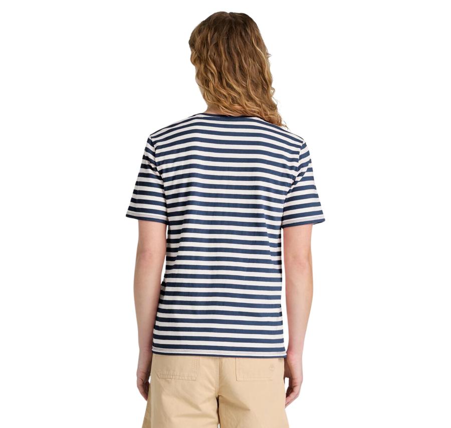 Timberland Stripe Short-Sleeve Tee Kadın T-Shirt Timberland Stripe Short-Sleeve Tee Kadın T-Shirt