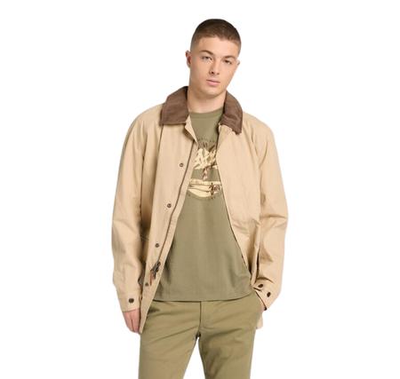 Timberland Tree Logo Lake House Graphic Tee Erkek T-Shirt