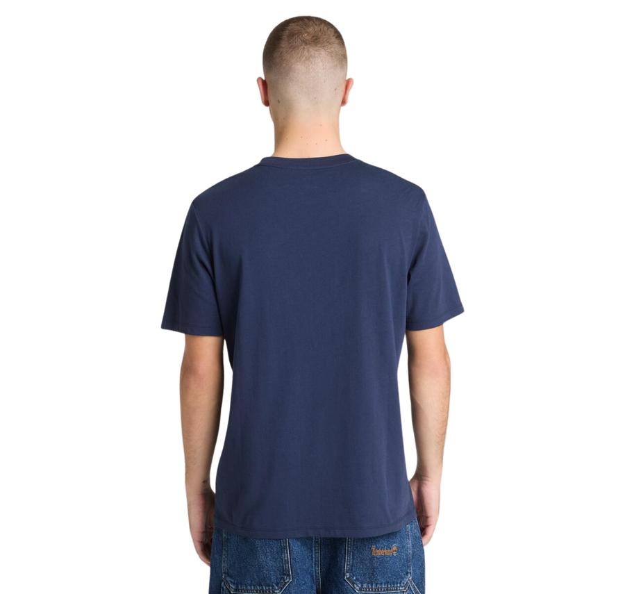 Timberland Tree Logo Lake House Graphic Tee Erkek T-Shirt Timberland Tree Logo Lake House Graphic Tee Erkek T-Shirt