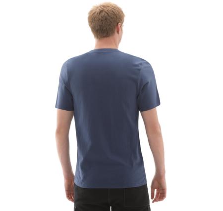 Timberland Tree Logo Patch Tee Erkek T-Shirt Mavi Timberland Tree Logo Patch Tee Erkek T-Shirt Mavi