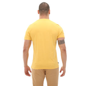Timberland Tree Logo Short Sleeve Tee Erkek T-Shirt Sarı