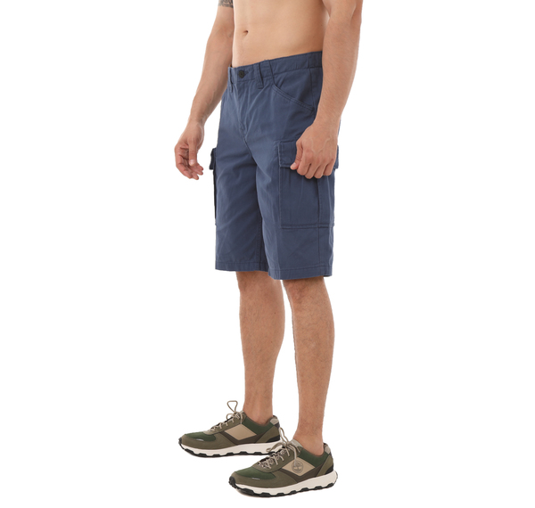 Timberland Twill Cargo Short Erkek Şort Ve Kapri Mavi Timberland Twill Cargo Short Erkek Şort Ve Kapri Mavi