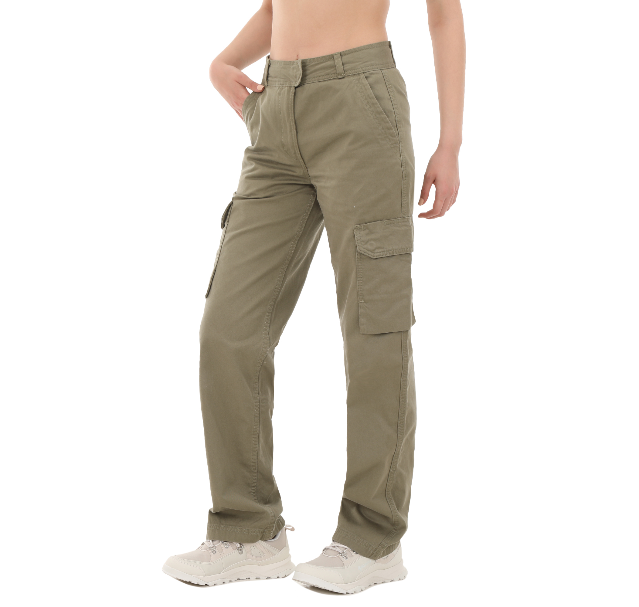 Женские брюки Timberland Utility Cargo Pants Pantolon Haki