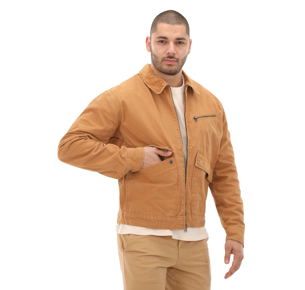Timberland Washed Canvas Jacket Erkek Ceket Kahve Timberland Washed Canvas Jacket Erkek Ceket Kahve