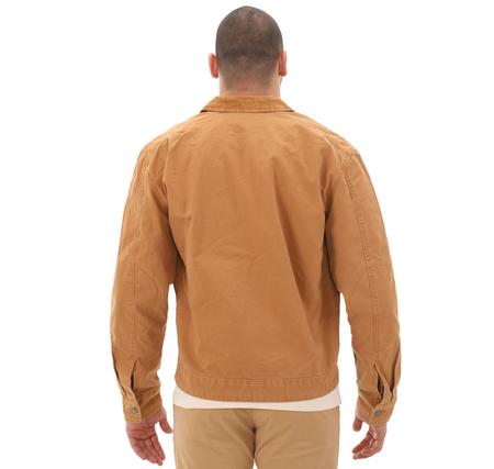 Timberland Washed Canvas Jacket Erkek Ceket Kahve