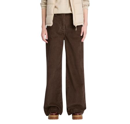 Timberland Washed Corduroy Wide-Leg Pants Kadın Timberland Washed Corduroy Wide-Leg Pants Kadın
