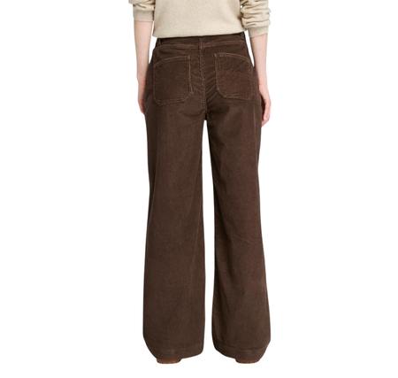 Timberland Washed Corduroy Wide-Leg Pants Kadın Pantolon Kahve Timberland Washed Corduroy Wide-Leg Pants Kadın Pantolon Kahve