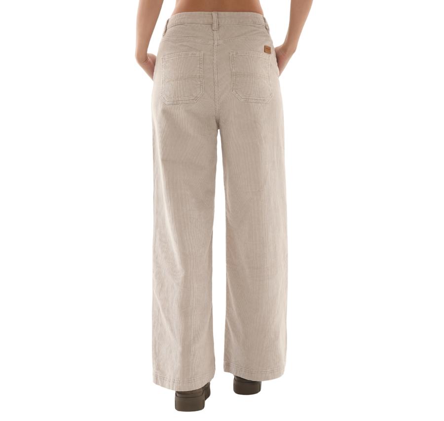 Timberland Washed Corduroy Wide-Leg Pants Kadın Pantolon Krem Timberland Washed Corduroy Wide-Leg Pants Kadın Pantolon Krem