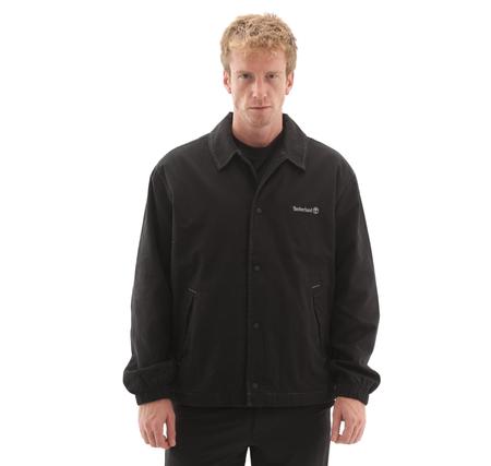 Timberland Washed Duck Canvas Insulated Coach Jacke Erkek