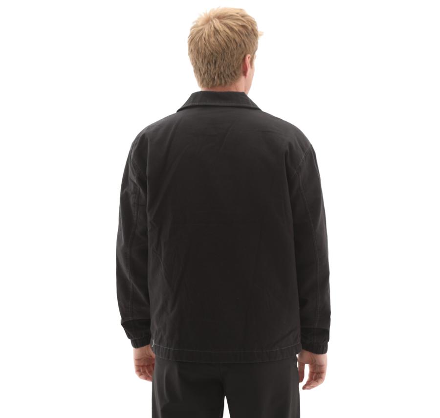 Timberland Washed Duck Canvas Insulated Coach Jacke Erkek Ceket Siyah Timberland Washed Duck Canvas Insulated Coach Jacke Erkek Ceket Siyah