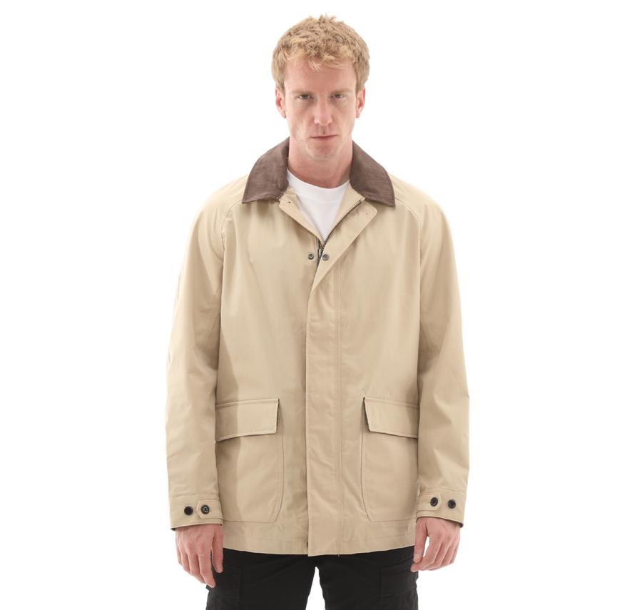 Timberland Waterproof Barn Coat Erkek Ceket Krem Timberland Waterproof Barn Coat Erkek Ceket Krem