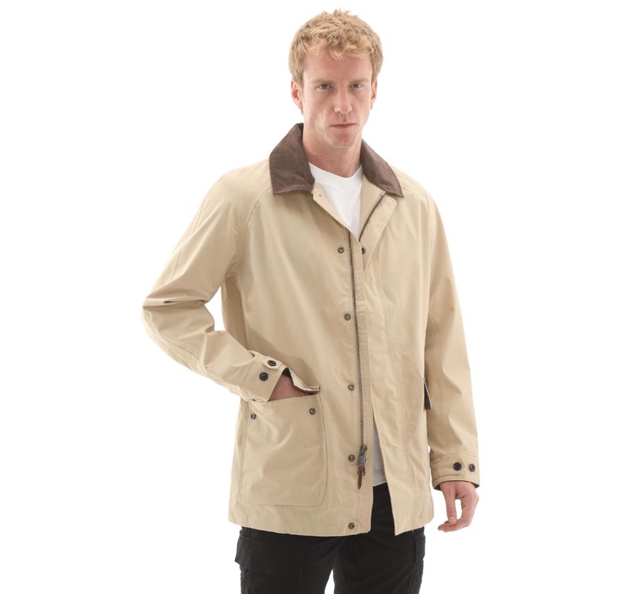 Timberland Waterproof Barn Coat Erkek Ceket Krem Timberland Waterproof Barn Coat Erkek Ceket Krem