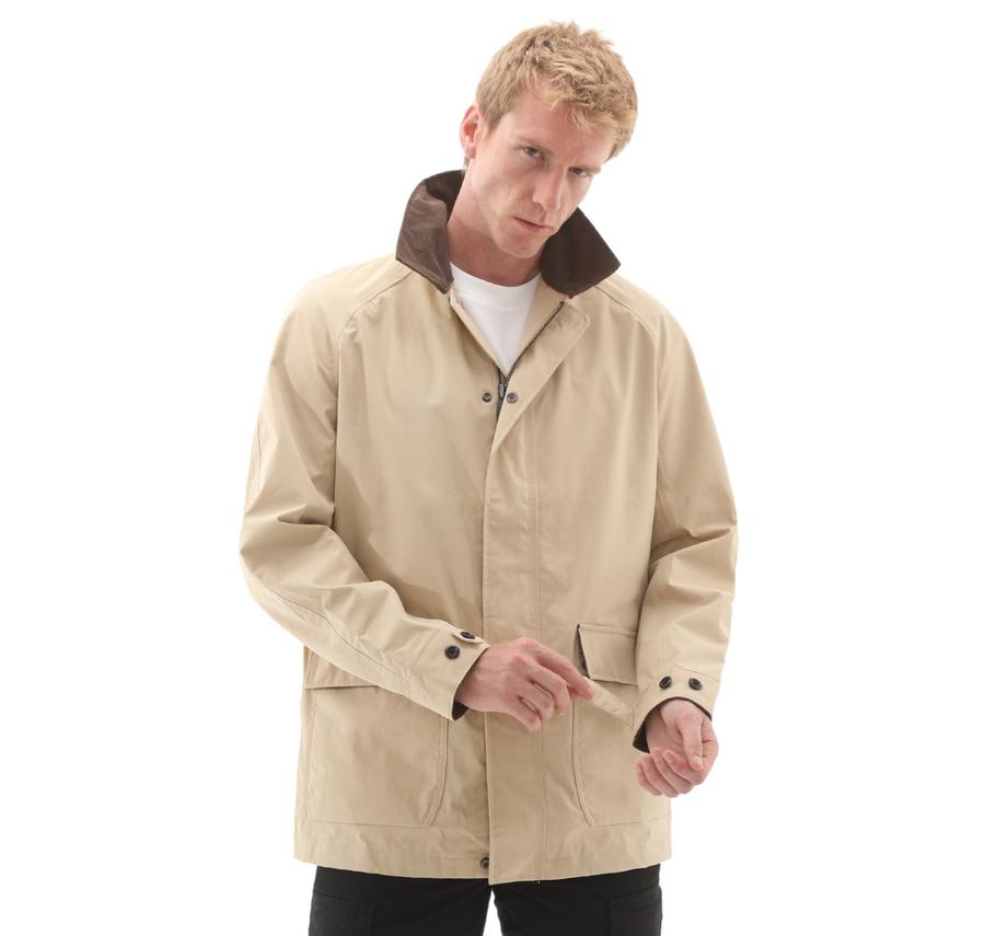 Timberland Waterproof Barn Coat Erkek Ceket Krem Timberland Waterproof Barn Coat Erkek Ceket Krem