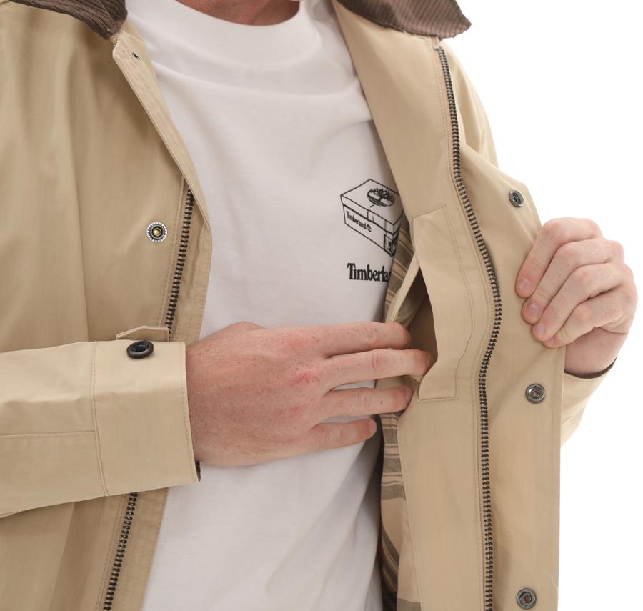 Timberland Waterproof Barn Coat Erkek Ceket Krem Timberland Waterproof Barn Coat Erkek Ceket Krem
