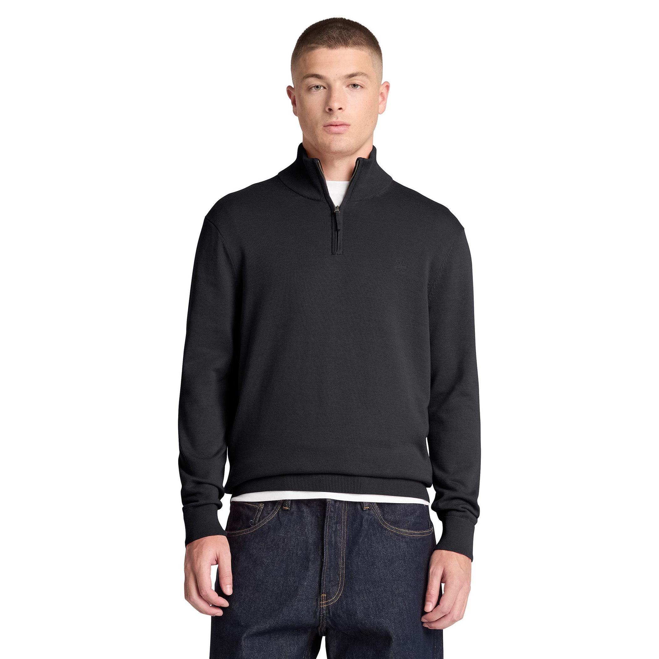 Мужской свитшот Timberland Williams River Cotton 1-4 Zip Sweater